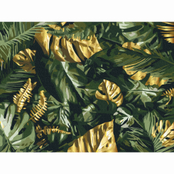 Товари для малювання - Картина за номерами Brushme Пальмове листя (BS53704)