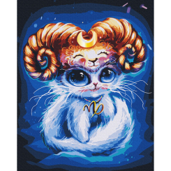 Товари для малювання - Картина за номерами Brushme Котик Козеріг Маріанна Пащук (BS53913)