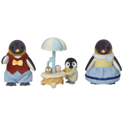 Фігурки тварин - Ігровий набір Sylvanian Families Сім'я Пінгвінів з одним малюком (5694)