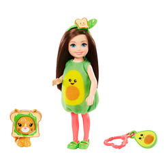 Куклы - Кукла Barbie Club Chelsea Сказочный наряд авокадо (GHV69/GJW31)