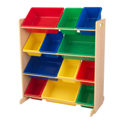 Дитячі меблі - Стелаж для іграшок KidKraft Яскраві кольори (16774)