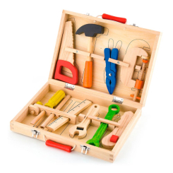 Наборы профессий - Игровой набор Viga Toys Ящик с инструментами (50387)