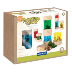 Научные игры, фокусы и опыты - Игровой набор Guidecraft Natural Play Сокровища в цветных баночках (G3087)