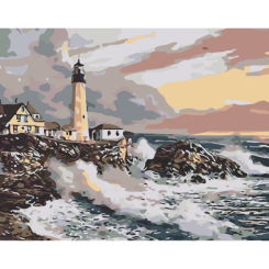 Товари для малювання - Картина за номерами Art Craft Бурхливе узбережжя 40 х 50 см (10545-AC)