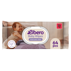 Товари для догляду - Вологі серветки Libero Wet Wipes 64 шт (7322541164724) Товари для догляду - Вологі серветки Libero Wet Wipes 64 шт (7322541164724)