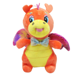 Мягкие животные - Мягкая игрушка Дракошка оранжевый MIC (M16276) (222683)
