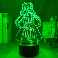 Нічники, проектори - Настільний світильник-нічник Шиноа Хіірагі Shinoa Hiragi Останній серафим Owari no Seraph 16 кольорів USB (20979) Bioworld