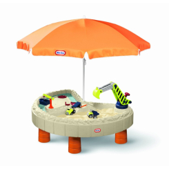 Игровые комплексы, качели, горки - Детская песочница-столик Little Tikes Веселая Строительство (401N) (401N_1)