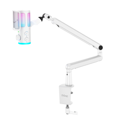 Микрофоны - Микрофон конденсаторный Fifine USB White (TAM6W) 