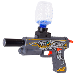 Стрілецька зброя - Іграшковий пістолет Shantou Jinxing Gel blaster сірий (623-3/1)