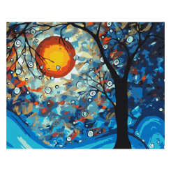 Товари для малювання - Картина за номерами Brushme Космос художника (BS52174) Товари для малювання - Картина за номерами Brushme Космос художника (BS52174)