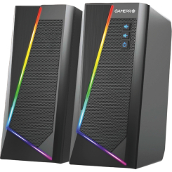 Колонки - Акустична система GamePro Bluetooth RGB mini-jack 3.5 мм USB підсвітка RGB 10V (GS785)
