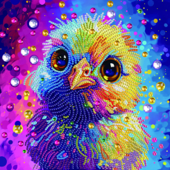 Мозаика - Алмазная мозаика Brushme Цветной птенец (BH033)