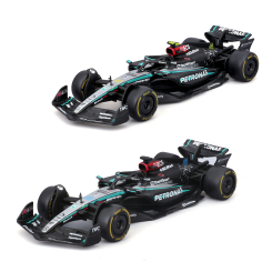 Автомоделі - Автомодель Bburago Race Mercedes AMG F1 W15 Performance 2024 в асортименті (18-38208)