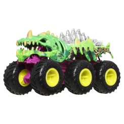 Автомодели - Автомодель Hot Wheels Monster Trucks Супер-тягач Skelesaurus (HWN86/9)
