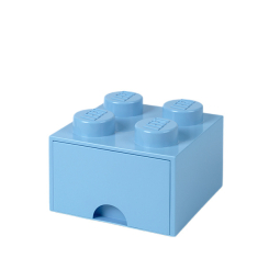 Бокси для іграшок - Висувний ящик для зберігання LEGO Lifestyle Цеглинка 4 блакитний (40051736)