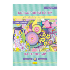 Канцтовары - Бумага цветная Апельсин Пастельный premium 12 листов (АП-1214) Канцтовары - Бумага цветная Апельсин Пастельный premium 12 листов (АП-1214)