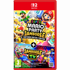 Відеоігри - Гра консольна Nintendo Switch 2 Super Mario Party Jamboree картридж (0045496312855)