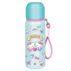 Бутылки для воды - Бутылка для воды CoolPack Hello Kitty blue металлическая 550 мл (10838PTR)