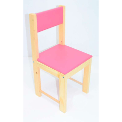 Дитячі меблі - Дитячий стільчик Ігруша №28 Рожевий (19691)
