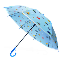 Зонты и дождевики - Зонтик Shantou Jinxing Автотехника со свистком голубой (UM5492-2)