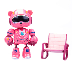 Дитячі годинники - Розумний годинник-будильник Ming Ying Bear Pink (EPT751422_3)