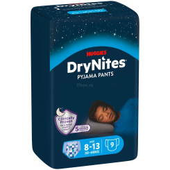Подгузники - Подгузники-трусики Huggies DryNites для мальчиков 30-48 кг 8-13 лет 9 шт (5029053527598)