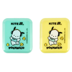 Канцтовары - Точилка Kite Pochacco с контейнером прямоугольная в ассортименте (PC26-116)