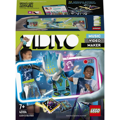Конструкторы LEGO - Конструктор LEGO Vidiyo Куб БитБокс Пришелец-ди-джей (43104)