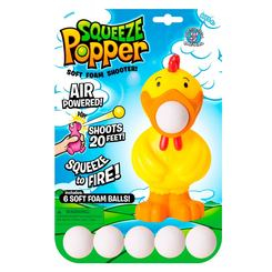 Стрелковое оружие - Игровая фигурка Squeeze Popper Стреляющей зверек Цыпленок (54311)