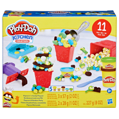 Набори для ліплення - Набір для творчості Play-Doh Kitchen Creations Попкорн (E7253/F7397)
