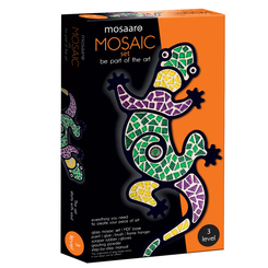 Мозаїка - ​Набір скляної мозаїки Mosaaro Кришталеве скло Ящірка (MA3001)