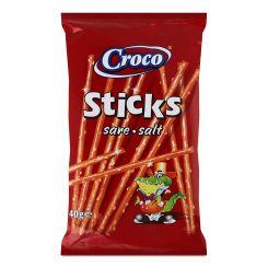 Солодощі - Соломка Сroco sticks солена 40 г (5941194001341) Солодощі - Соломка Сroco sticks солена 40 г (5941194001341)