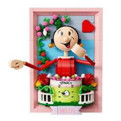 Блокові конструктори - Конструктор Pantasy Папай Олів Ойл 300 елементів (86404)