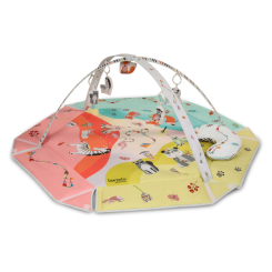 Розвивальні килимки - Розвиваючий килимок Lionelo Jenny multicolor (LOE-JENNY MULTICOLOR)