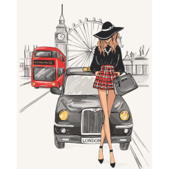 Товары для рисования - Картина по номерам Art Craft Элегантность Лондона 40 х 50 см (10249-AC)