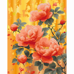 Товари для малювання - Картина за номерами Art Craft Золото троянд з металізованими фарбами 40 х 50 см (13163-AC)