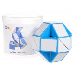 Головоломки - Головоломка Змійка біло-блакитна Smart Cube (4820196788300)