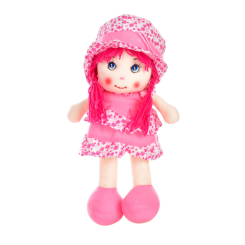 Ляльки - Дитяча м'яконабивна лялька Bambi WW8197-2 40 см Рожевий (36373)