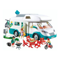 Конструктори з унікальними деталями - Конструктор Playmobil Family fun Сімейний будиночок на колесах (70088)