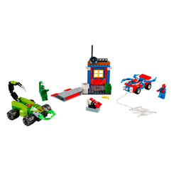 Конструкторы LEGO - Конструктор LEGO Juniors Уличный бой Человека Паука против Скорпиона (10754)