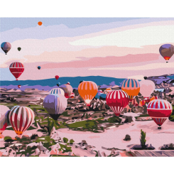 Товары для рисования - Картина по номерам Brushme Каппадокия на рассвете (BS52587) Товары для рисования - Картина по номерам Brushme Каппадокия на рассвете (BS52587)