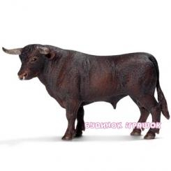 Фигурки животных - Игровая фигурка Черный бык Schleich (13722)