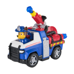 Фігурки персонажів - Ігровий набір Paw Patrol Великий рятувальний автомобіль з водієм Гонщик (Пожежна рятувальна місія) (SM97236/6072641)