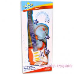 Музыкальные инструменты - Электрогитара с гарнитурой Bontempi (GR 7350)