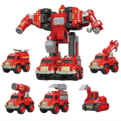 Трансформери - Транформер Urmywo Пожежник (0783-370)