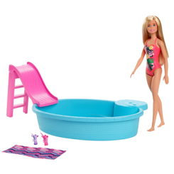 Куклы - Набор Barbie Развлечения у бассейна (GHL91)