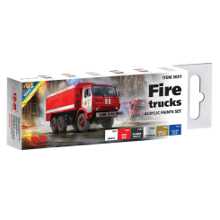 Канцтовары - Набор красок ІСМ Для пожарных автомобилей (3031) Канцтовары - Набор красок ІСМ Для пожарных автомобилей (3031)