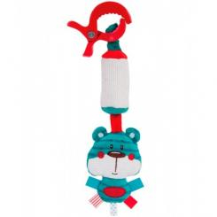 Підвіски, мобілі - Іграшка плюшева з дзвіночком Мишка Canpol (68 / 043-3) (68/043-3)