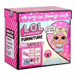 Ляльки - Набір-сюрприз LOL Surprise Furniture Леді-Релакс на відпочинку (572633)